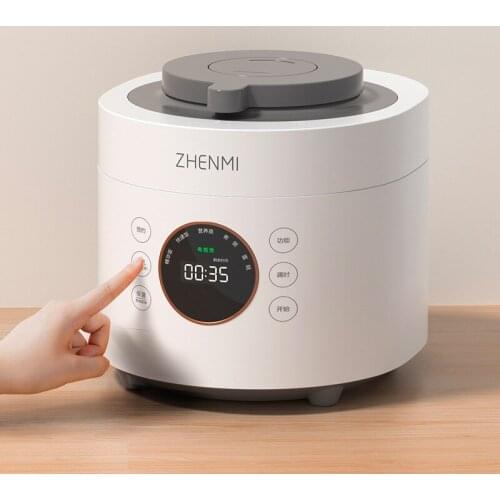 Zhenmi UFO Rice Cooker Pressure Cooker Smart Home Multifunctional Small Pressure Cooking Machine 4L Large 3 People Millet White