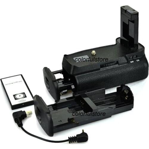 Vertical Battery Handle Hand Grip Pack For Nikon D3100 D3200 D3300 D5300 DSLR as MB-D31 MBD31+ Remote Control+ AA Battery Holder