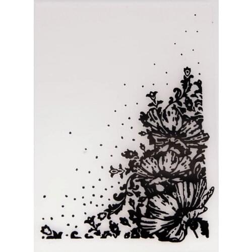 YINISE Plastic Embossing Folder For Scrapbook Stencils FLOWER LACES DIY PAPER Album Cards Making DECORATION Scrapbooking NEW