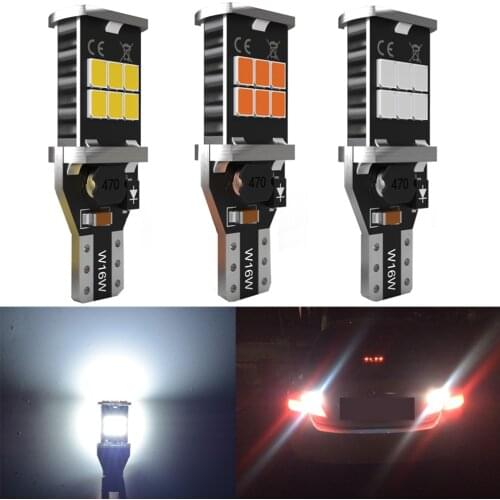 1pcs W16W T15 LED 921 For Audi Q3 Q5 Q7 A1 A3 A4L A6L A5 A7 S5 TT Car Back Up Light Bulbs 6000K White Reverse Lamp