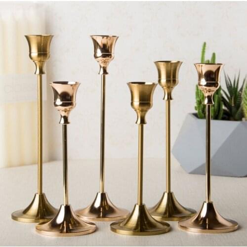 3pcs/set Candelabra Candle Holder Wedding Table Centerpieces Stand Candelabrum