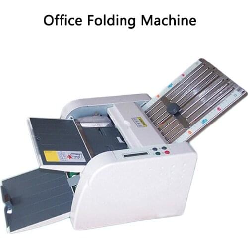 Automatic Folding Machine HF240 Small Desktop Office Folding Machine 40W 150 Sheets/Hour Use Different Folding Types 220-240V