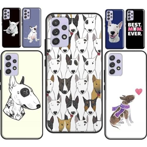 English Bull Terrier Dog For Samsung A21S A20e M31S A71 A51 A41 A31 A11 A70 A50 A12 A32 A42 A52 A72 Phone Cover