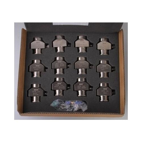 Common Rail Tool Tester Bench Repair Kits Fuel Injector Fix Holder Clamping With Full Set Injection Adapter Sealing O-ring