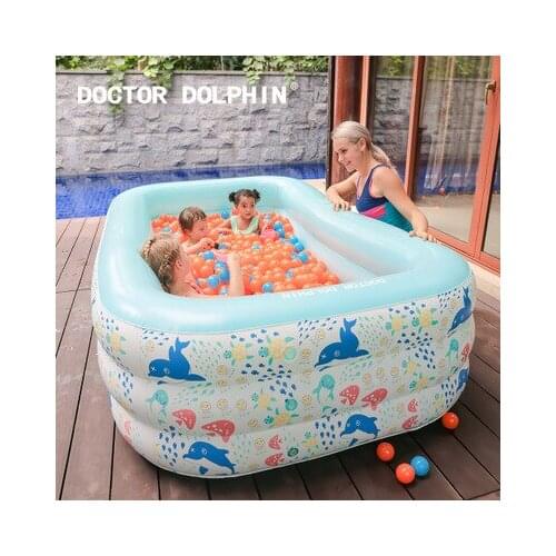 Childrens pool Bobo pool Baby pool Inflatable pool Swimming pool Three-layer paddling pool