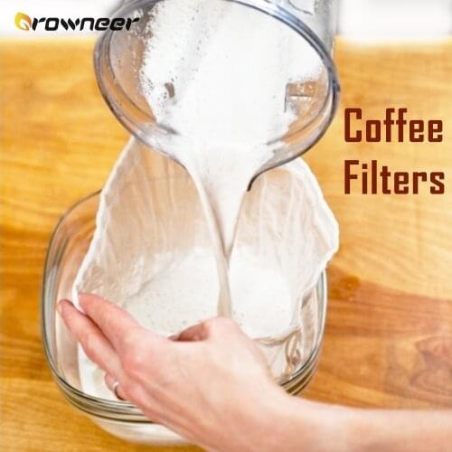 Coffee Filter Grade Fine Mesh Nylon Bag Cold Brew Fruit Vegetable Juice Milk Tea Wine Honey Yogurt Oil Residue Medicine Sieve