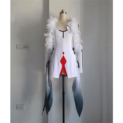 Guilty Crown Inori Yuzuriha Inori fighting Dress Cosplay Costume F008