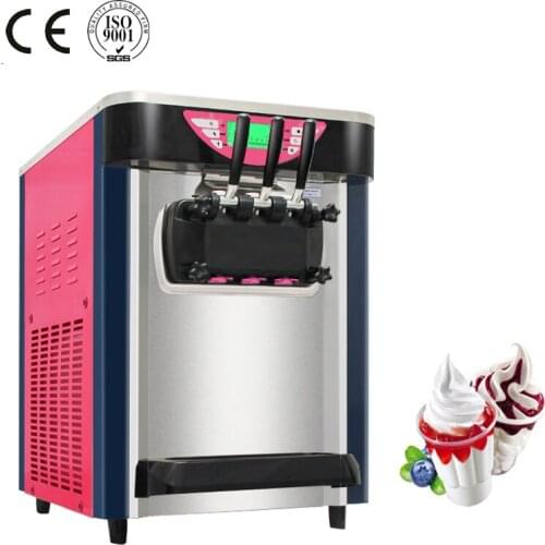 5.5L x 2 Soft Ice Cream Maker Machine Desktop Summer Free Shipping by Sea