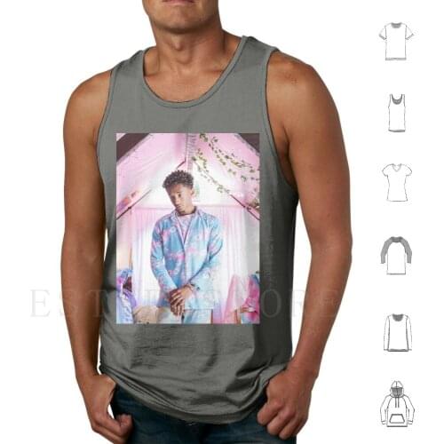Cabin Jaden Smith Tank Tops Vest 2014 Forest Hills Drive J Cole Blond Flower Boy Rapper Megan The Stallion Lil Durk Lil