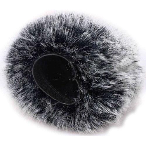 Microphone Furry Windscreen - Mic Wind Cover Fur Filter As Foam Cover For Blue Yeti, Blue Yeti Pro Usb Condenser Mic