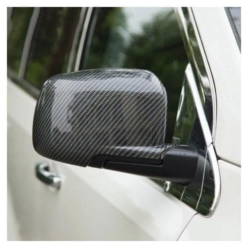 For Dodge Journey JUCV Fiat Freemont 2009-2017 2018 Side Door Mirror Overlay Styling Rearview Mirror Cover Trim Car Accessories