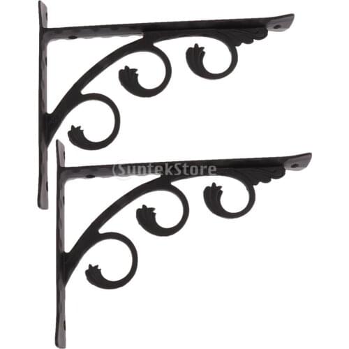 Wall Shelf Bracket Heavy Duty Angle Bracket Book Shelf Supports Storage