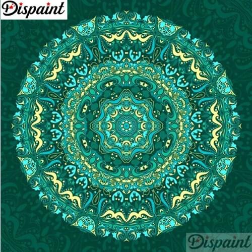 Dispaint Full Square/Round Drill 5D DIY Diamond Painting "Mandala scenery" Embroidery Cross Stitch 3D Home Decor Gift A12145