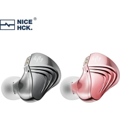 NiceHCK Lofty HIFI Earphone Flagship Metal In-ear Earbud 10.1mm Pure Beryllium Dynamic Sport Music Game IEM with 0.78mm 2pin MK3