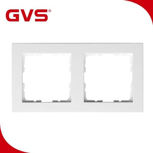 Latest Factory KNX/EIB GVS K-bus KNX Smart Home/Building Automation System KNX Push Button 55mm Frame, 2 Consecutive Frame White