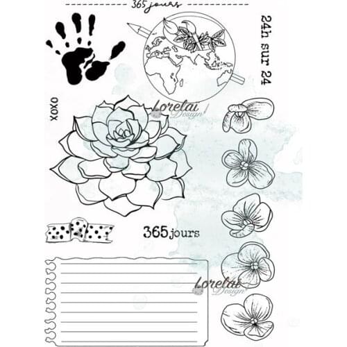 2021NEWTransparent Clear Silicone Stamp/Seal for DIY scrapbooking/photo album Decorative clear stamp A7407