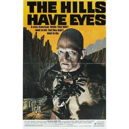THE HILLS HAVE EYES Movie Art Film Print Silk Poster Home Wall Decor 24x36inch