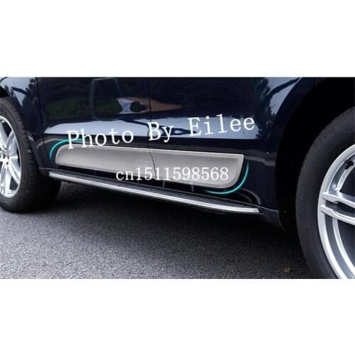 High quality stainless steel door side sill trim Nerf bar FOR Porsche Macan S Turbo 2014 2015 2016 2017 2018 2019 2020