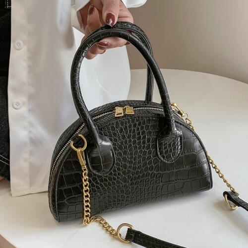 Stone Pattern Leather Handbags Women Bags Designer Crossbody Bag for Girls Vintage Travel Tote Small Female Shoulder Bag Sac New