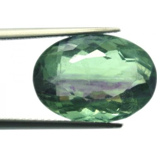 14,28 ct. Fluorite Oval Shape