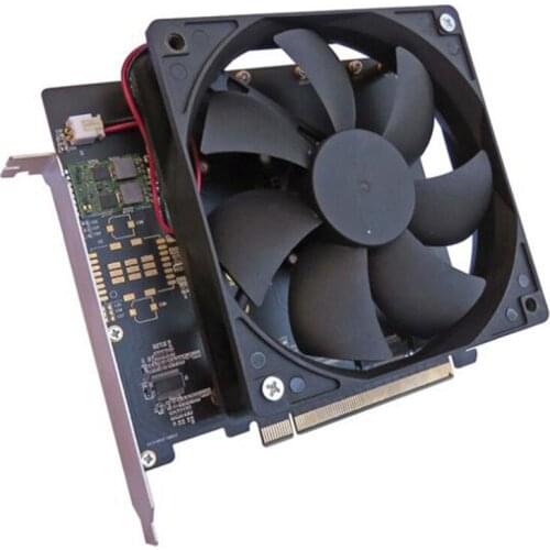 4X NVME M.2 AHCI to PCI-E Express 3.0 Gen3 X16 Raid Card with Fan VROC Raid 0 Hyper Adapter