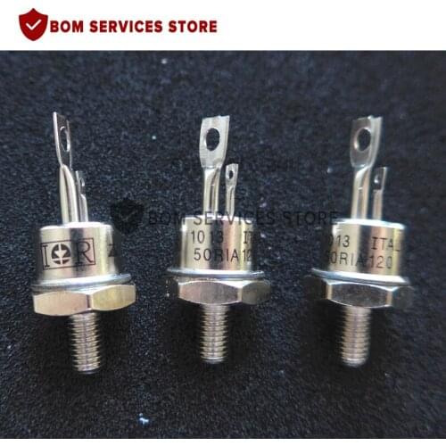 5PCS/LOT 50RIA120 50RIA140 50RIA160 50RIA60 50RIA40 50RIA80 50RIA10 100% NEW ORIGINAL SPIRAL THYRISTOR SCR POWER DIODE MODULE