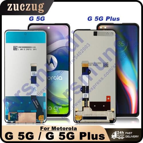 6.7" Original For Motorola Moto G 5G Plus LCD Display Touch Screen Digitizer Assembly For Moto XT2075 XT2075-2 XT2075-3