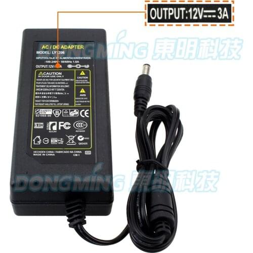 12V 3A Ac adapter power supply led drive power adapter for led lighting