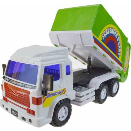 Vehicles Children Toys Large Inertia The Garbage Sanitation Plastic Trucks Cleaning Sweeper Truck Model Car Boy Funny Gifts 2021