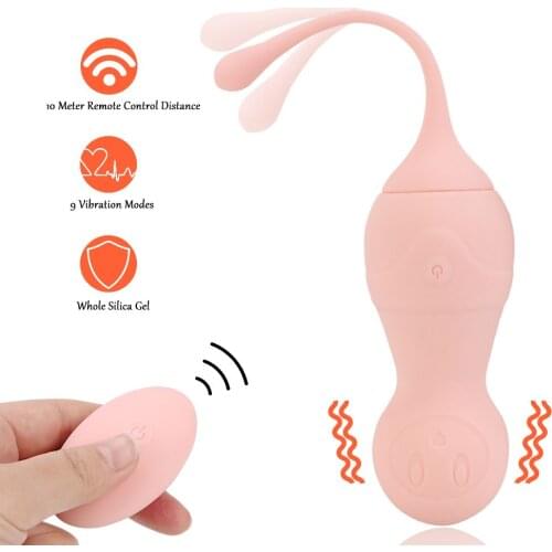 Wireless Vibrator For Clitoris Massager Vaginal Kegel Balls Anal Plug Vibrating Dildos Female Sex Toys Women Erotic Machine Shop