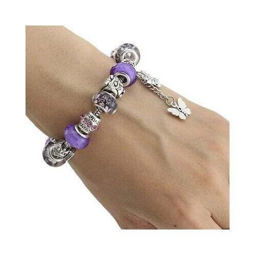 Bracelet TRENDY forever CHARMS pendants metal chain high BIOGIOTTERIA 99 S0418 sent from Italy