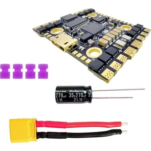 F4120 AIO 35A 3-6S 20x20mm Flight Controller with FE200T 5.8G 40CH VTX for FPV Racing Drone Multicopter RC Spare Parts