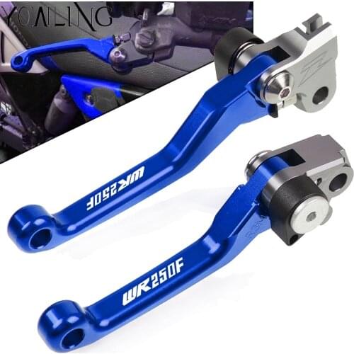 Dirt Bik Folding CNC Brake Clutch Lever For YAMAHA WR250F 2001 2002 2003 2004 2005 2007 2008 2009 2010 2011 2012 2013 2014 2015