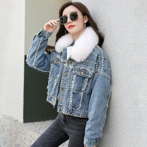 Женские джинсовые куртки Janveny China At AliExpress