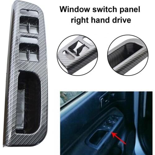 Lightweight Useful Window Switch Bezel Trim Replacement 3B2867172E Compact Window Lift Panel Anti-corrosion