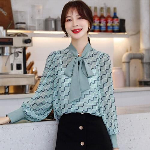 LINLING Womens Chiffon Blouses