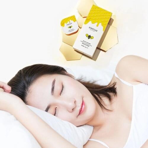 Honey polypeptide small pudding cleansing mask moisturizing refreshing oil control smear sleeping mask 6pcs/set