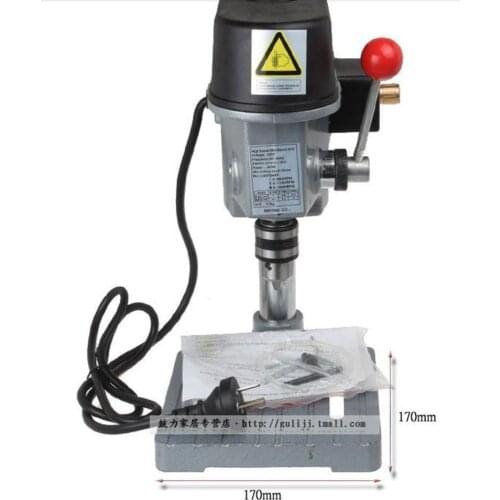 New 340W Mini Table Electric Drill Press 220V Drill Bits Power Tools 1mm-10mm te