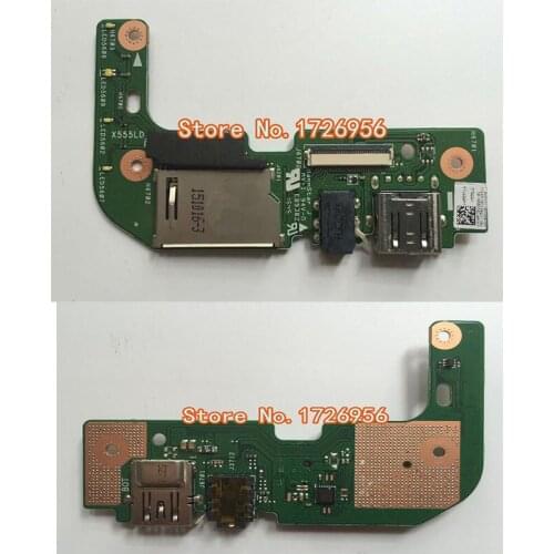 Original For X555L X555LD USB AUDIO CARD READER X555LD_IO BOARD