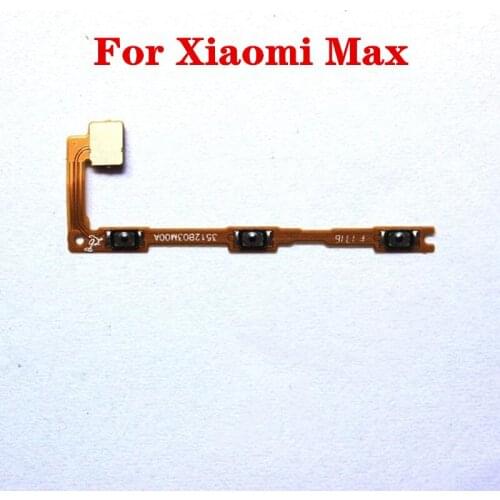 Original Power ON OFF Volume Side Buttons Flex cable For Xiaomi Max mi MAX Side Key connector Replacement