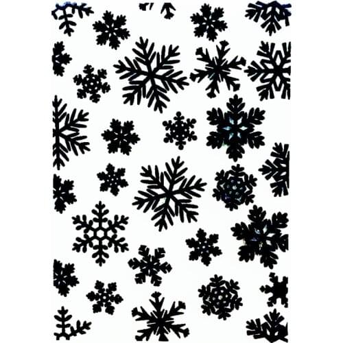 YLEF095 Snowflake Plastic Embossing Folder For Scrapbook Stencils DIY Photo Album Cards Making Decoration Scrapbooking Template