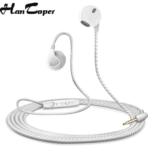 In-Ear Wired Earphone 3.5mm Earbuds Earphones No bluetooth Headphone Music Sport Headset with Microphone