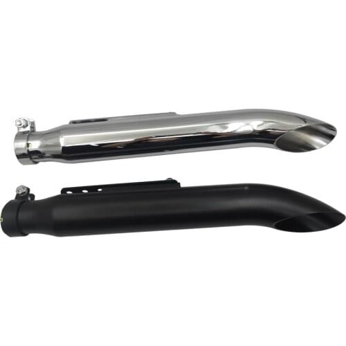 Universal Motorcycle Exhaust Muffler Pipe Tip Retro Vintage Rear Pipe Tube Exhause For Harley Bobbers