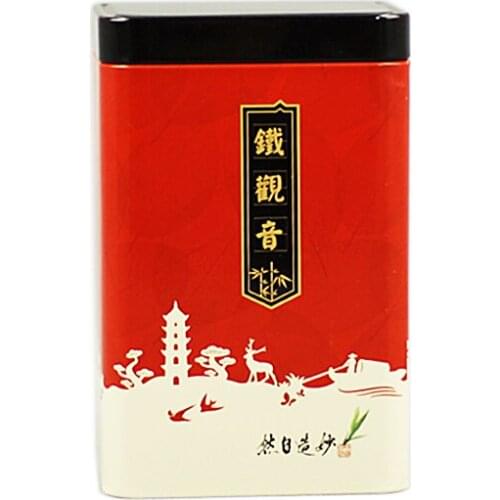 Xin Jia Yi Packaging Metal Tea Box New Design Chef Knife Gift Tin Boxes Linen Style Coffee Gift Birch Wood Cotten Large Tin Box