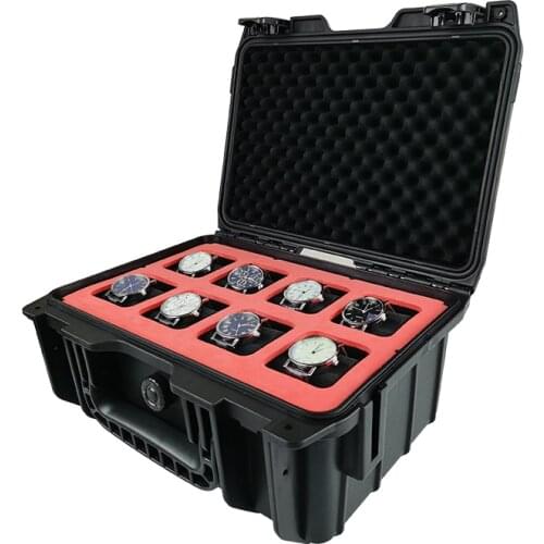 Watch protection box storage case Waterproof, anti falling and anti compression Custom lining toolbox