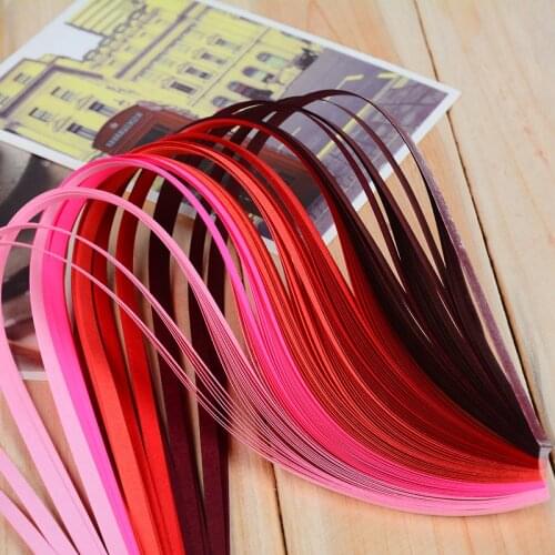 100pcs Stripes Quilling Origami Paper DIY Tool Hanmade Gift Create pjop