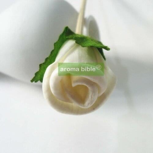 1000 pcs /lot Handmade sola wood flowers for fragrance diffuser and home decor with 12cm Rope or rattan reed sticks Top quality