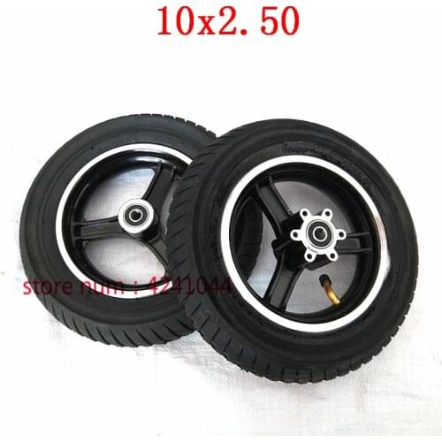 10x2.50 /10x2.5 Tire and Aluminum Alloy Wheel are suitable for Electric Scooter Balancing Car and Speedway 3