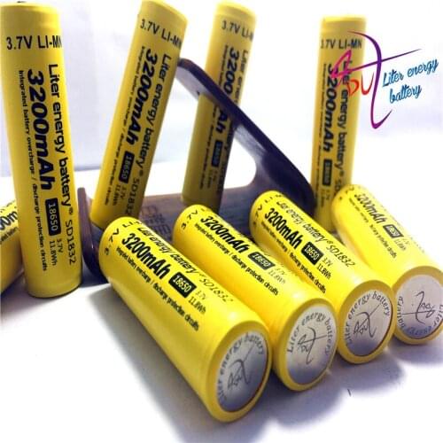 2PCS 100% New Original NCR18650B 3.7 v 3200 mah 18650 Lithium Rechargeable Battery Flashlight batteries