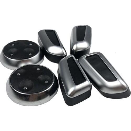 Fit for Volkswagen VW Jetta MK5 GTI Passat B7 CC Tiguan 6pcs Switch Seat Adjustable Knob Button For Audi Q3 Q5 A3 A4 A5 A7